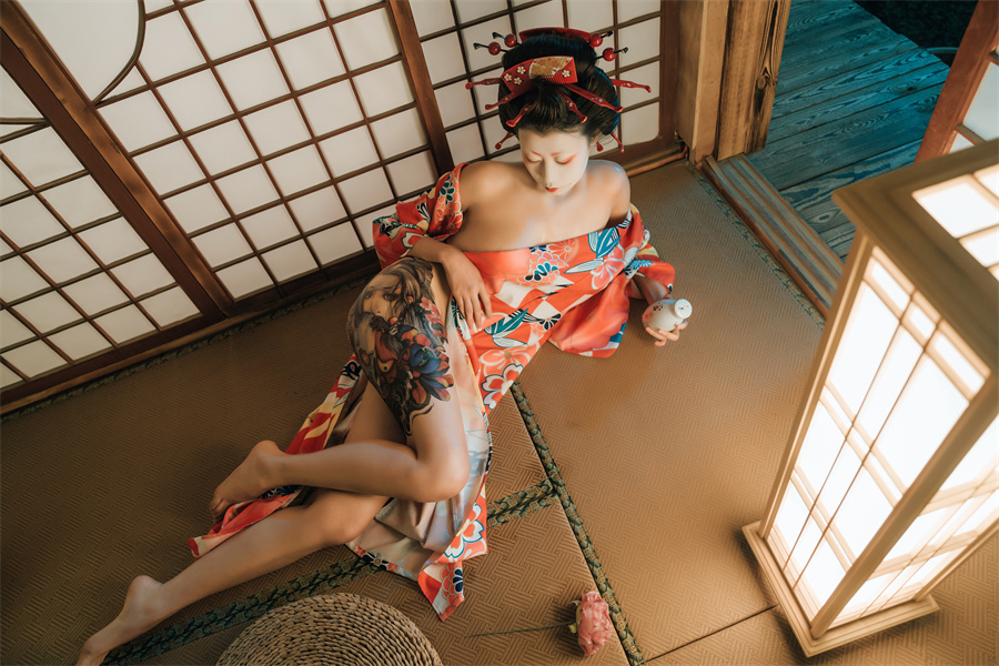 萌妹奈汐酱nice艺伎回忆录福利放送